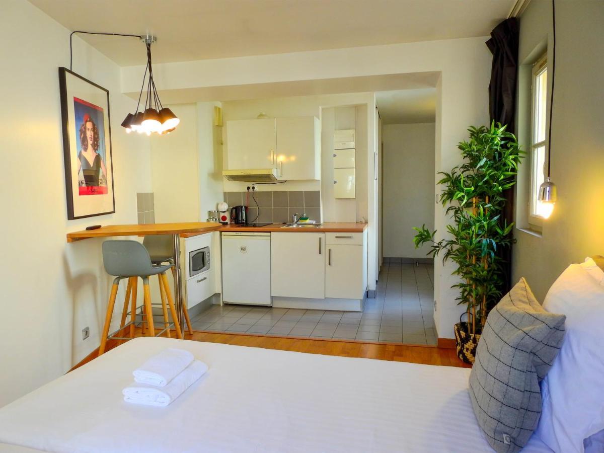 Апартаменты Charmant Studio Dans Un Immeuble Paris 5 Экстерьер фото