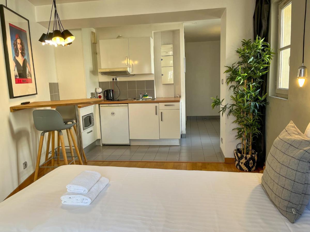 Апартаменты Charmant Studio Dans Un Immeuble Paris 5 Экстерьер фото
